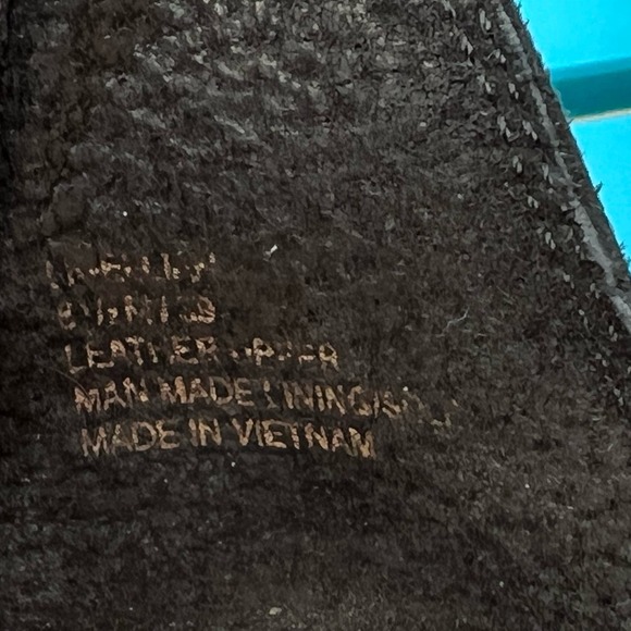 Lucky Brand Women’s Black Leather Cage Sandals Fits like a 9, tagged 8.5 / 39 - Picture 13 of 13